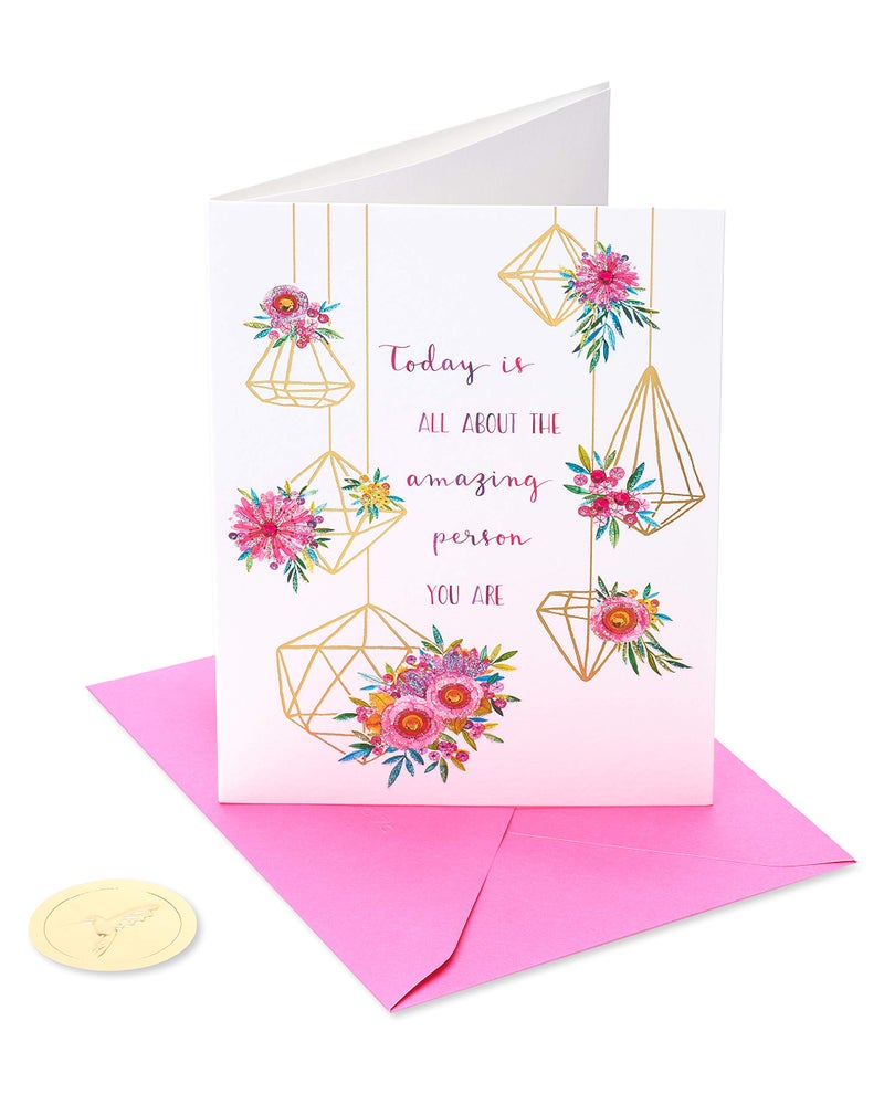 Papyrus Birthday Card (Happy Birthday Terrarium) - Image 4